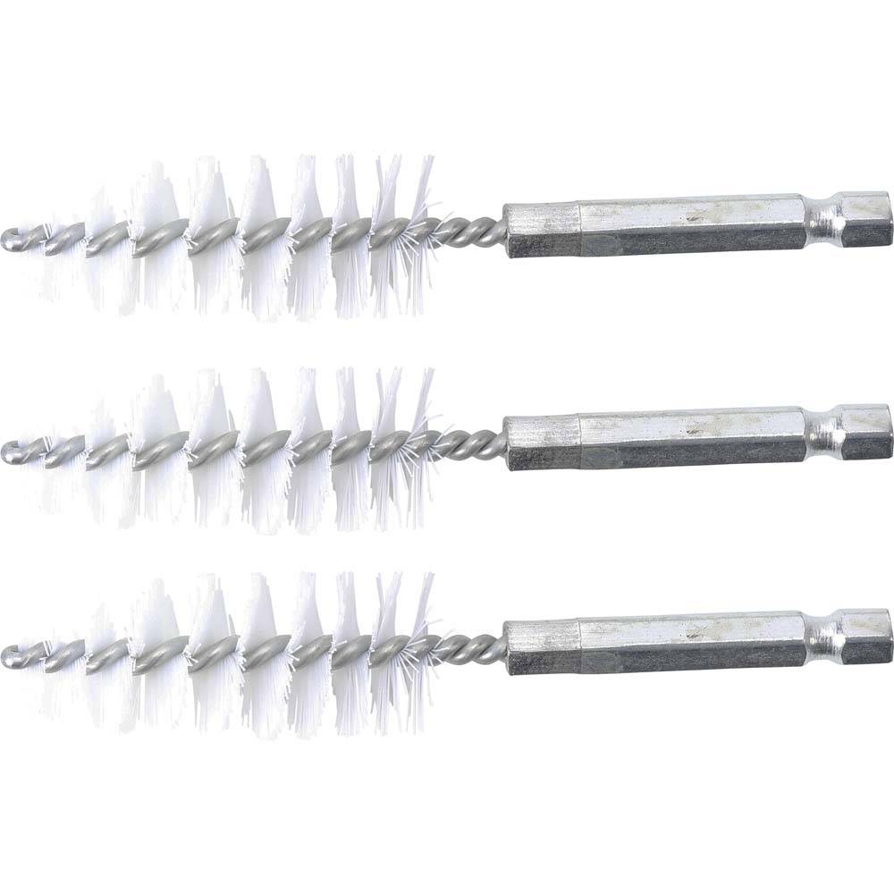 Nylonbürste - Größe 19 mm - Antrieb Außensechskant 6,3 mm (1/4'')