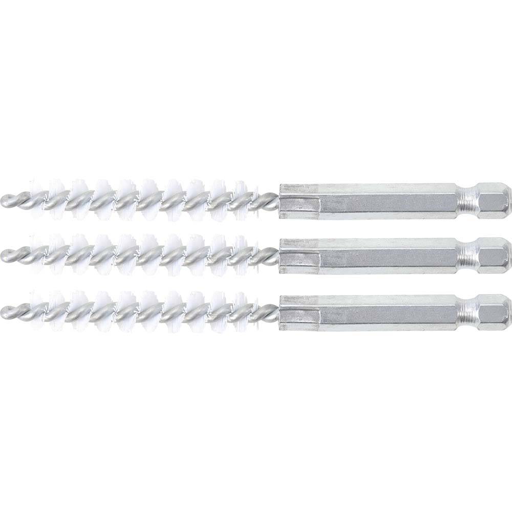 Nylonbürste - Größe 9 mm - Antrieb Außensechskant 6,3 mm (1/4'')