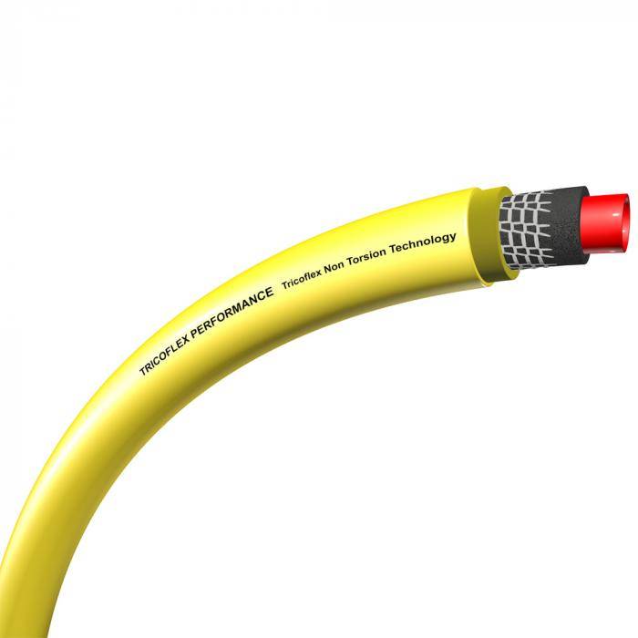 PVC-Wasserschlauch Tricoflex® Performance - Innen-Ø 19 mm - Außen-Ø 25,8 mm - Wandstärke 3,4 mm - Berstdruck 30 bar - Betriebsdruck 12 bar - Bieg