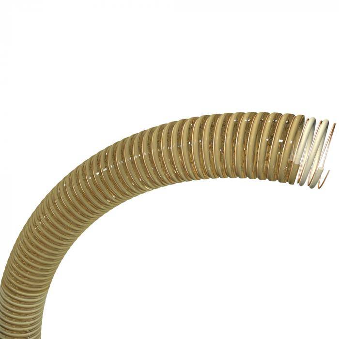 PU/PVC-Spiralschlauch Spirabel® PU A2 - Innen-Ø 60 mm - Außen-Ø 70 mm - Länge 10 m - Preis per Rolle