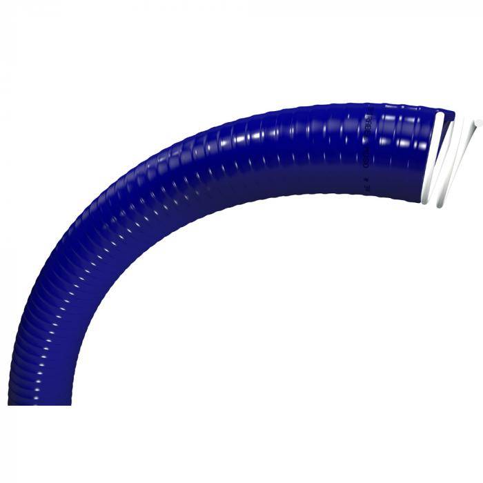 PVC-Spiralschlauch Spirabel® MDSO - Innen-Ø 32 mm - Außen-Ø 40 mm - Länge 30 m - Farbe blau - Preis per Rolle
