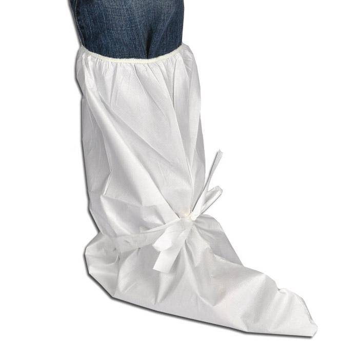 Überstiefel - "HASTEDT" - PP - 2-lagig - weiß - universal Größe - lange Ausführung