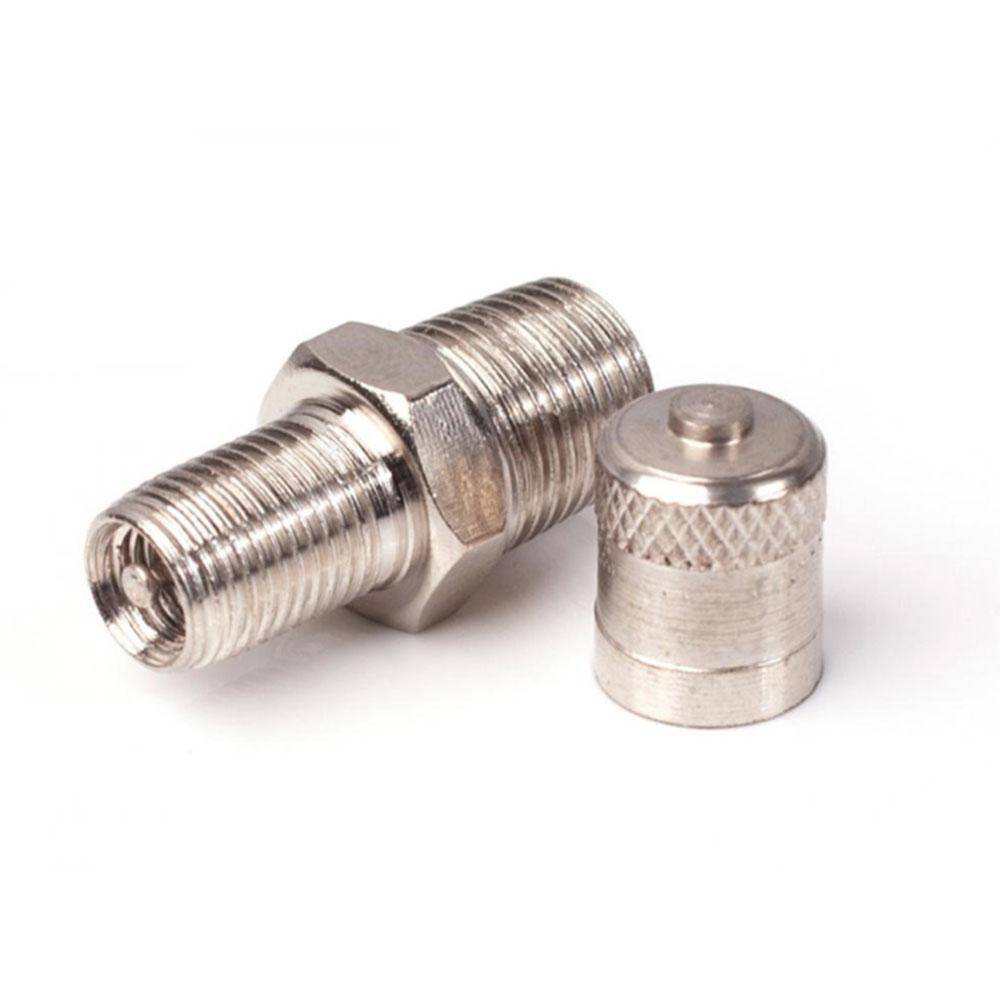 Füllventil - Messing - Vg8 Schrader - 1/8" Außengewinde konisch - mit Schutzkappe