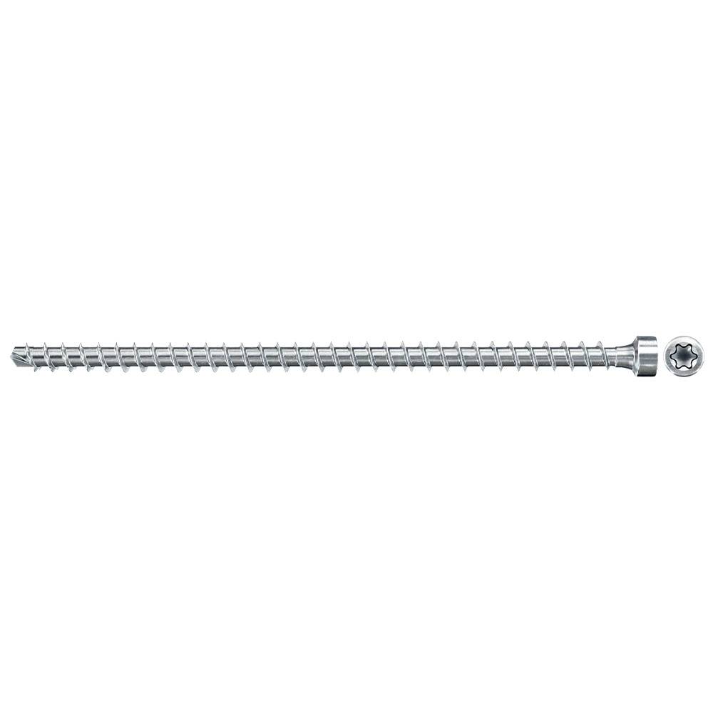 Vollgewindeschraube PowerFull II - Zylinderkopf - Ø 10,0 mm - Länge 550 mm - TX50-Antrieb - VE 25 Stück - Preis per VE