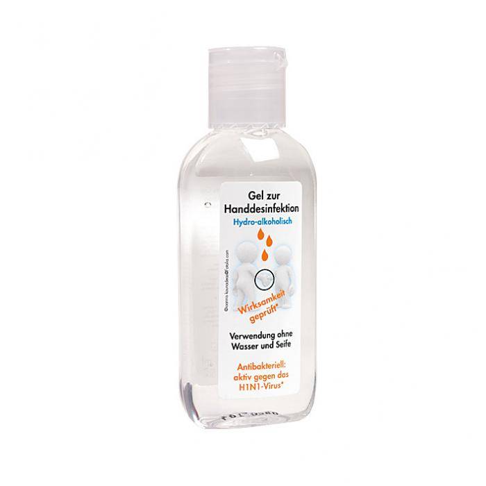 Handdesinfektionsgel - ideal für Reisen - 75 ml