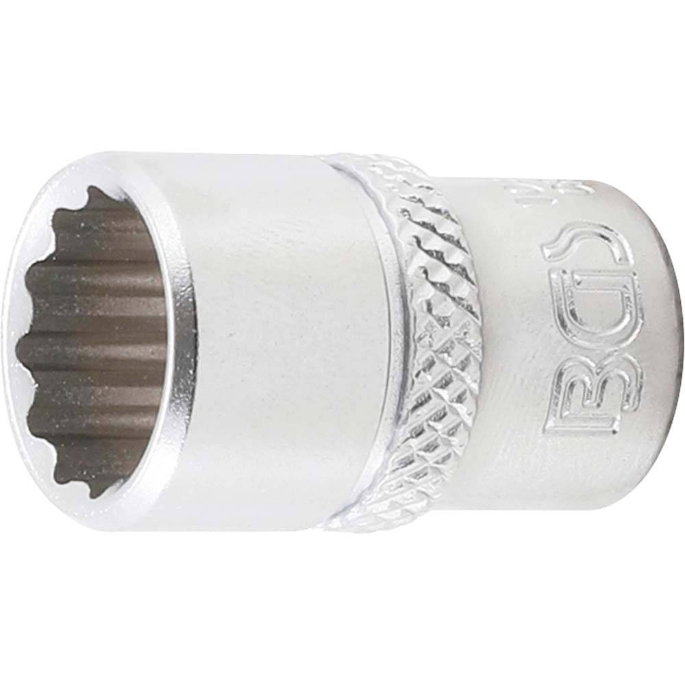 Steckschlüssel-Einsatz - Abtrieb Zwölfkant - Innenvierkant SW 7/16 ''