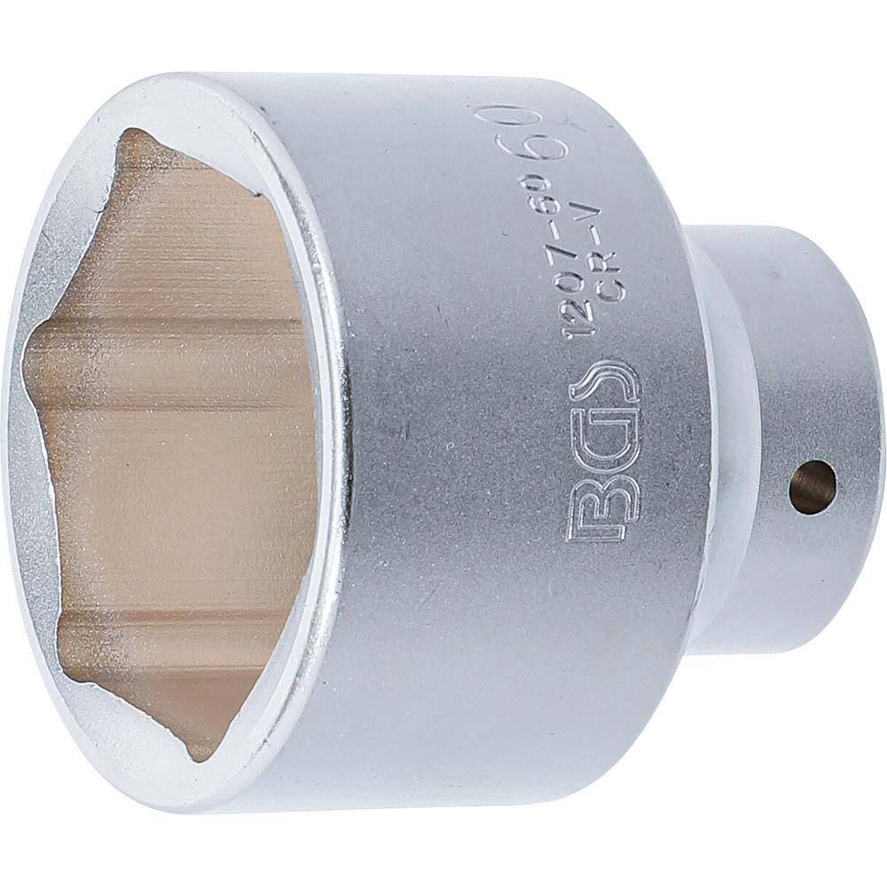 Steckschlüssel-Einsatz - Antrieb Innenvierkant 20 mm (3/4") - Sechskant SW 60 mm