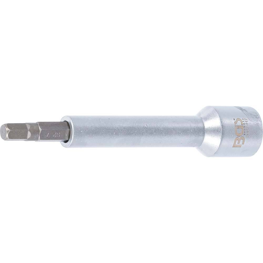 Bit-Einsatz - Abtriebsprofil Innensechskant 7 mm - Antrieb Innenvierkant 12,5 mm