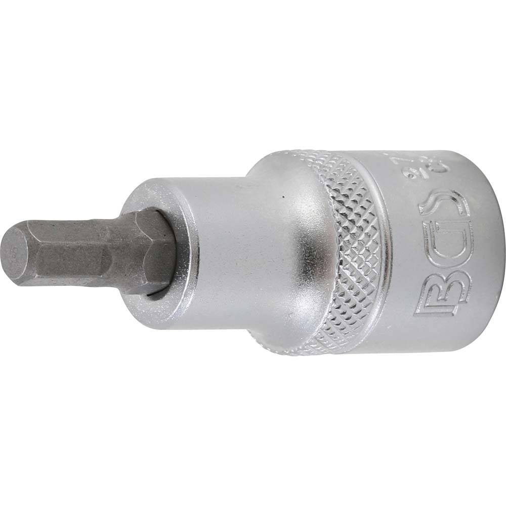 Bit-Einsatz - Länge 55 mm - Innensechskant 1/4 '' - Antrieb Innenvierkant