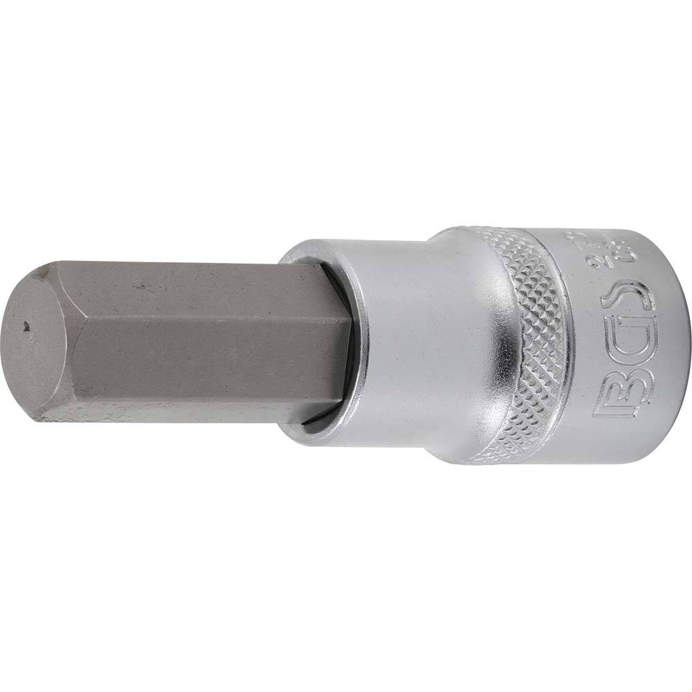 Bit-Einsatz - Länge 70 mm - Innensechskant 9/16 '' - Antrieb Innenvierkant