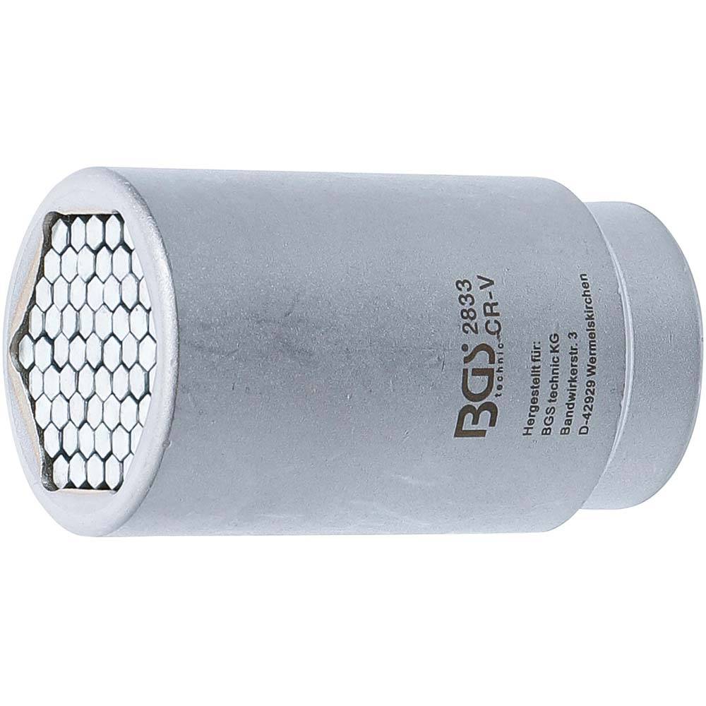 Multi-Einsatz - Antrieb Innenvierkant 20 mm (1/2") - Schlüsselweite 12 bis 38 mm