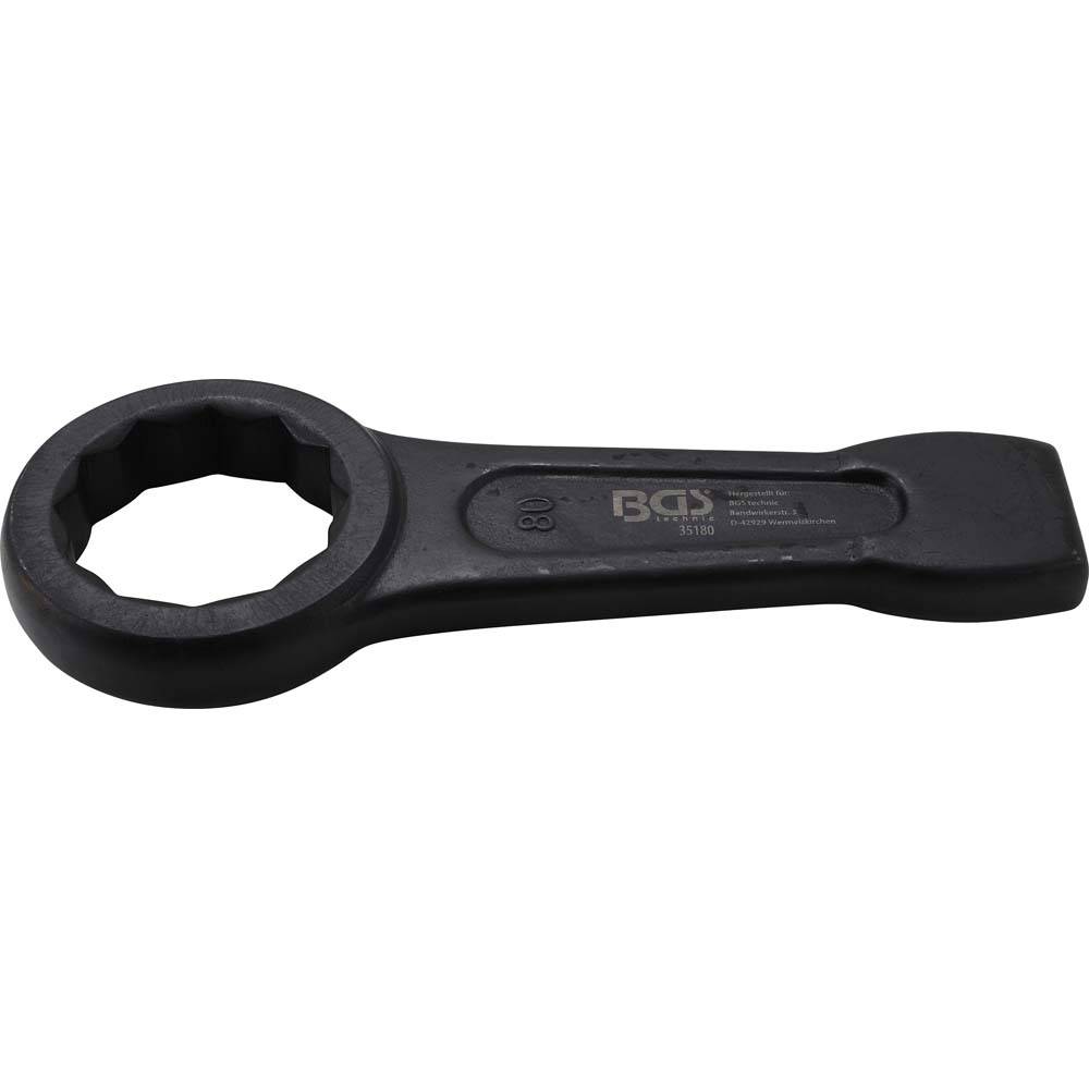 Schlag-Ringschlüssel - schwere Ausführung - Schlüsselweite 80 mm