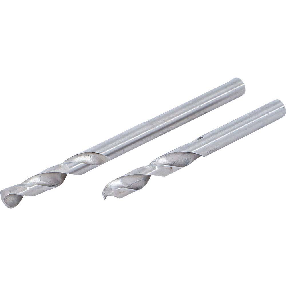 Ersatz-Zentrierbohrer - Material HSS - Länge 73 und 104 mm - Inhalt 2 Stk.