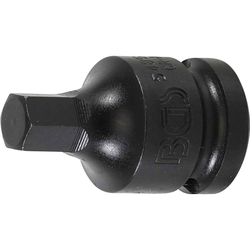 Kraft-Bit-Einsatz - Abtriebsprofilgröße 10 mm - max. Drehmoment 264 Nm - Antrieb Innenvierkant 12,5 mm (1/2")