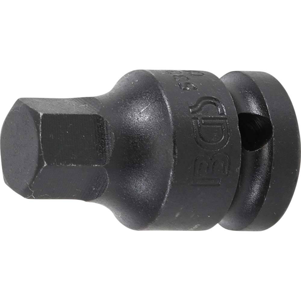 Kraft-Bit-Einsatz - Abtriebsprofilgröße 14 mm - max. Drehmoment 682 Nm - Antrieb Innenvierkant 12,5 mm (1/2")
