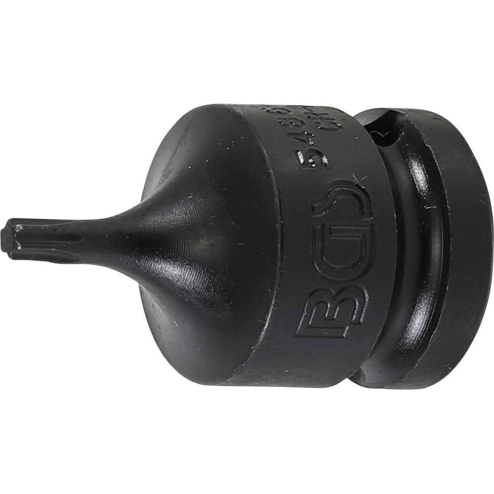 Kraft-Bit-Einsatz - Abtriebsprofilgröße T20 - Antrieb Innenvierkant 12,5 mm (1/2")