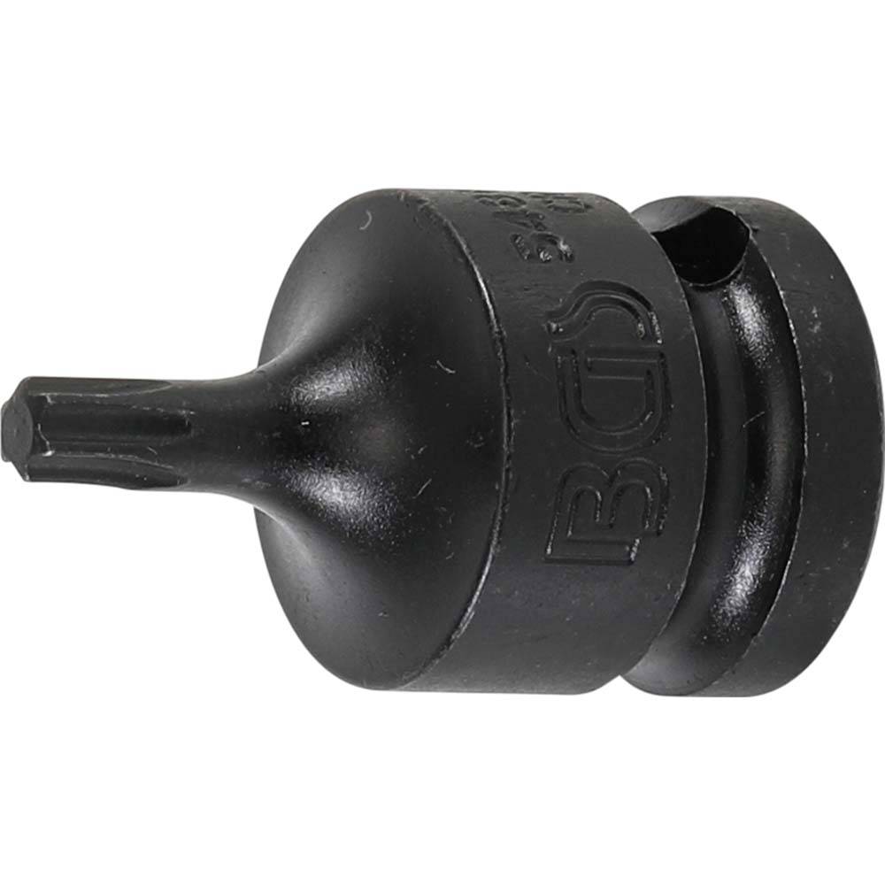 Kraft-Bit-Einsatz - Abtriebsprofilgröße T30 - Antrieb Innenvierkant 12,5 mm (1/2")