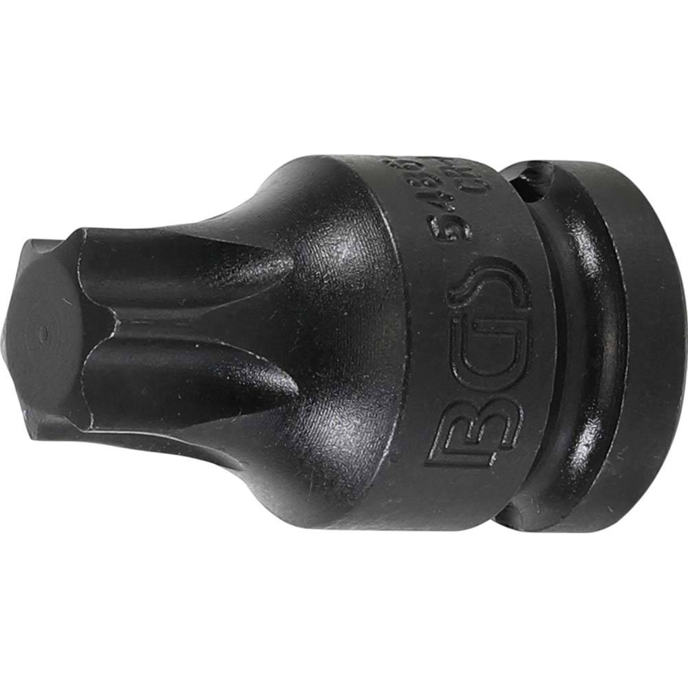 Kraft-Bit-Einsatz - Abtriebsprofilgröße T70 - Antrieb Innenvierkant 12,5 mm (1/2")