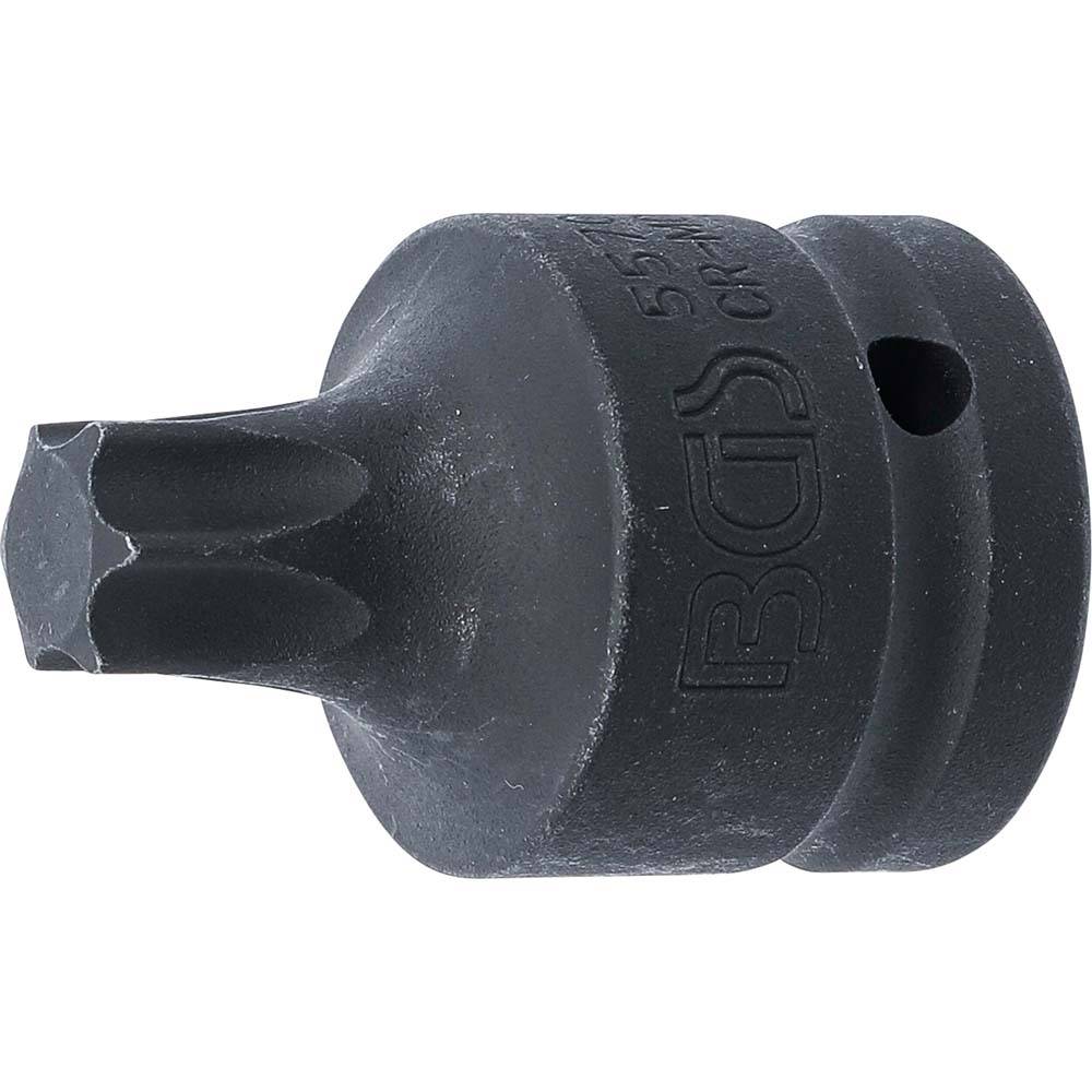 Kraft-Bit-Einsatz - Antrieb Innenvierkant 20 mm (3/4") - Abtriebsprofil T-Profil T70