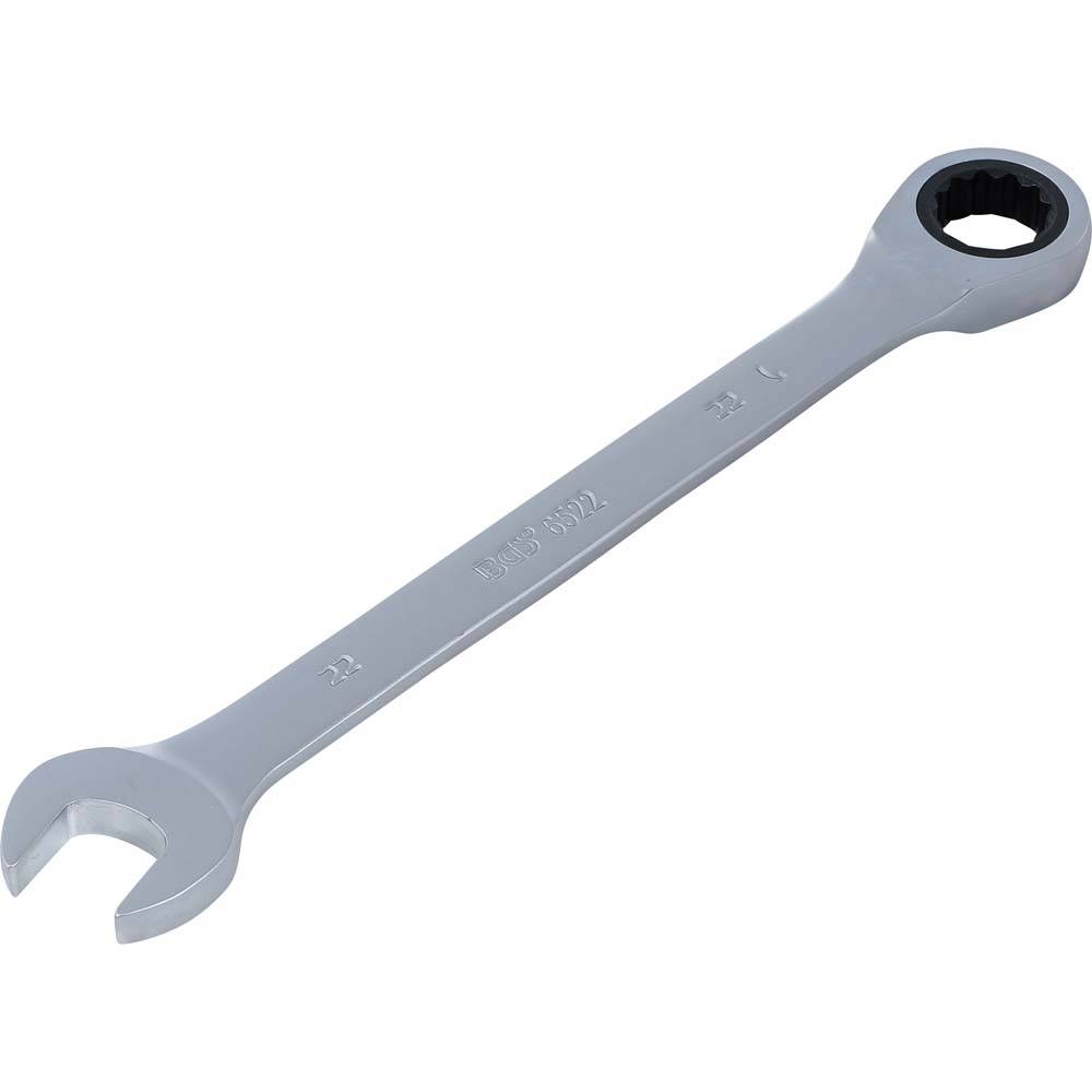 Ratschenring-Maulschlüssel - Zwölfkant - Schlüsselweite 22 mm