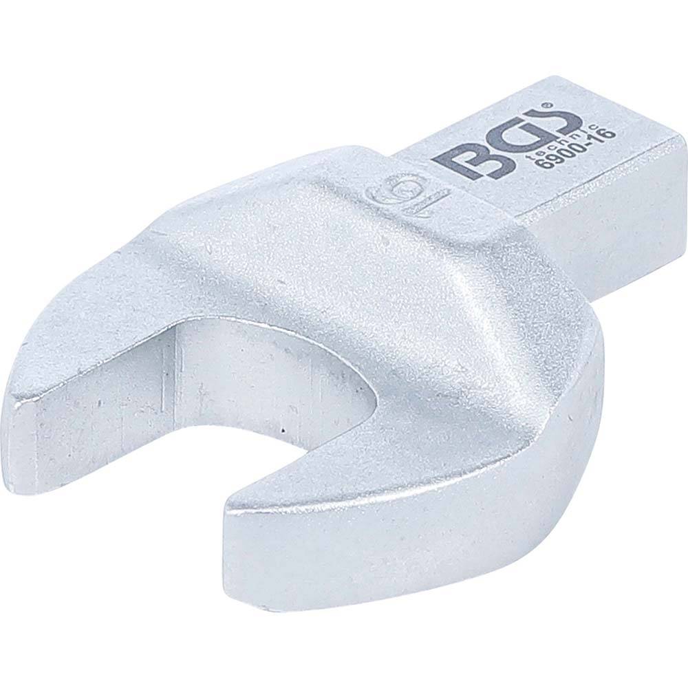 Einsteck-Maulschlüssel - Schlüsselweite 16 mm - Aufnahme 9 x 12 mm