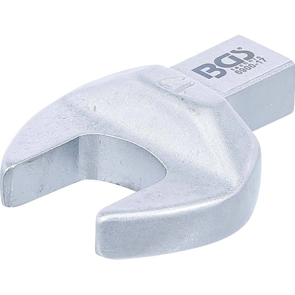 Einsteck-Maulschlüssel - Schlüsselweite 17 mm - Aufnahme 9 x 12 mm