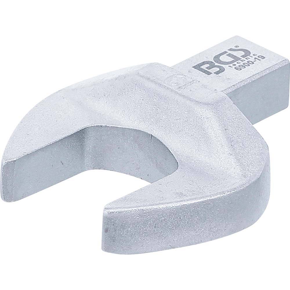 Einsteck-Maulschlüssel - Schlüsselweite 19 mm - Aufnahme 9 x 12 mm