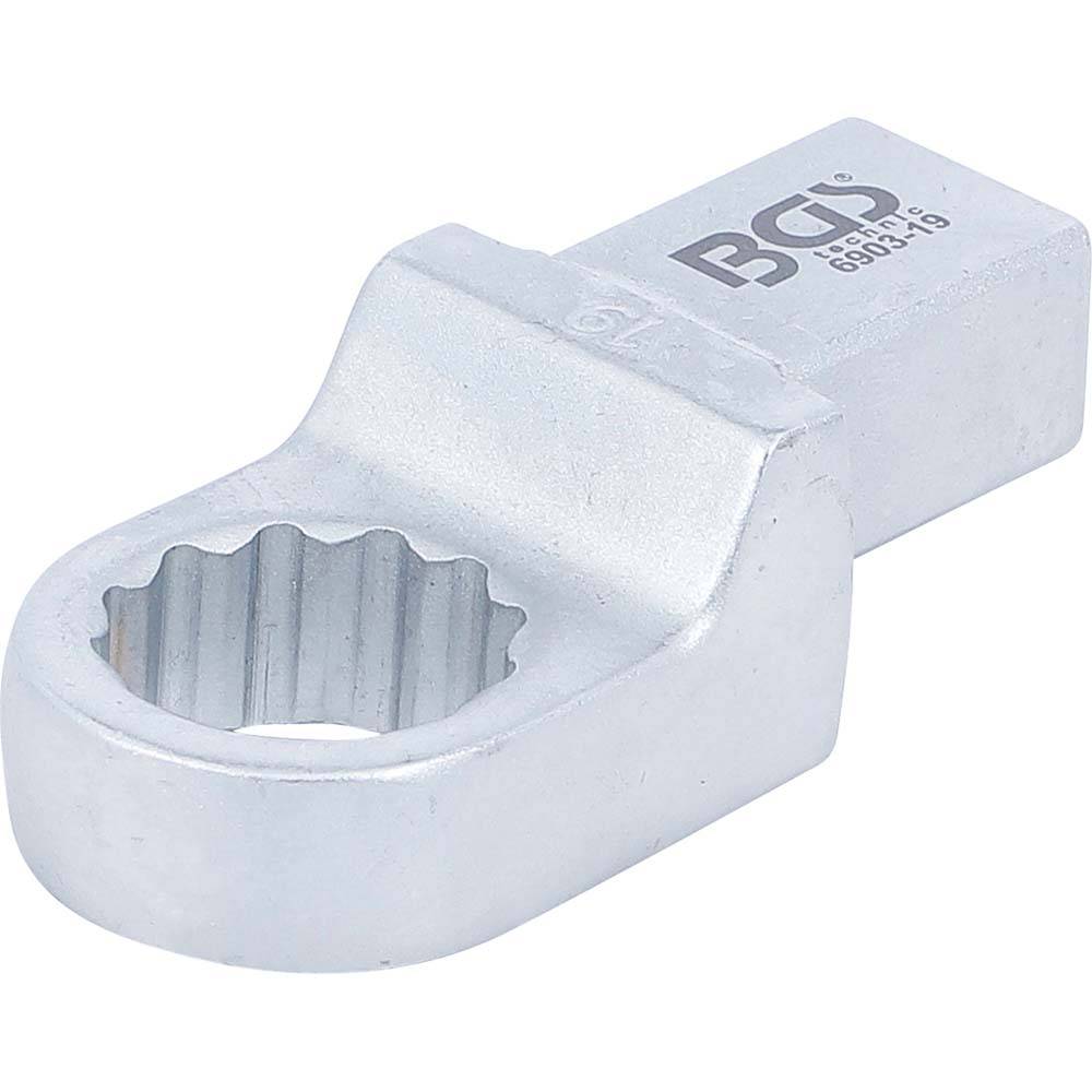 Einsteck-Ringschlüssel - Schlüsselweite 19 mm - Aufnahme 14 x 18 mm