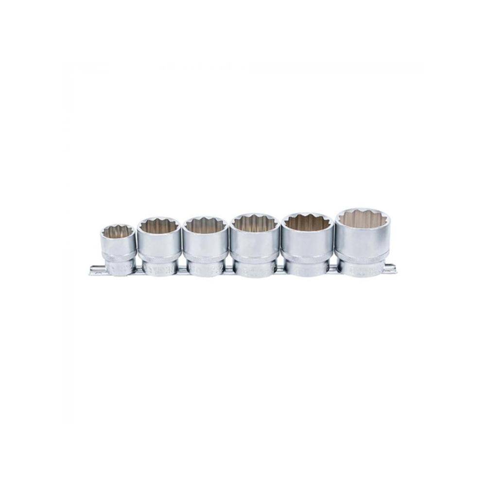 Bit-Adapter-Satz - Antrieb Innenvierkant - Abtrieb Zwölfkant - 6-tlg.