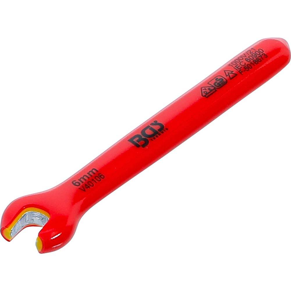 VDE-Einmaulschlüssel - isoliert bis 1000 V - Schlüsselweite 6 mm