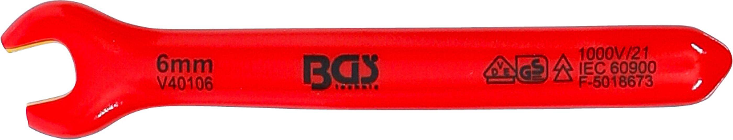BGS technic VDE-Einmaulschlssel | SW 6 mm