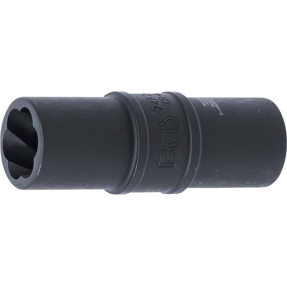 Schraubenausdreher - Kraft-Spezial-Wendeeinsatz - Abtriebsprofil 17 mm