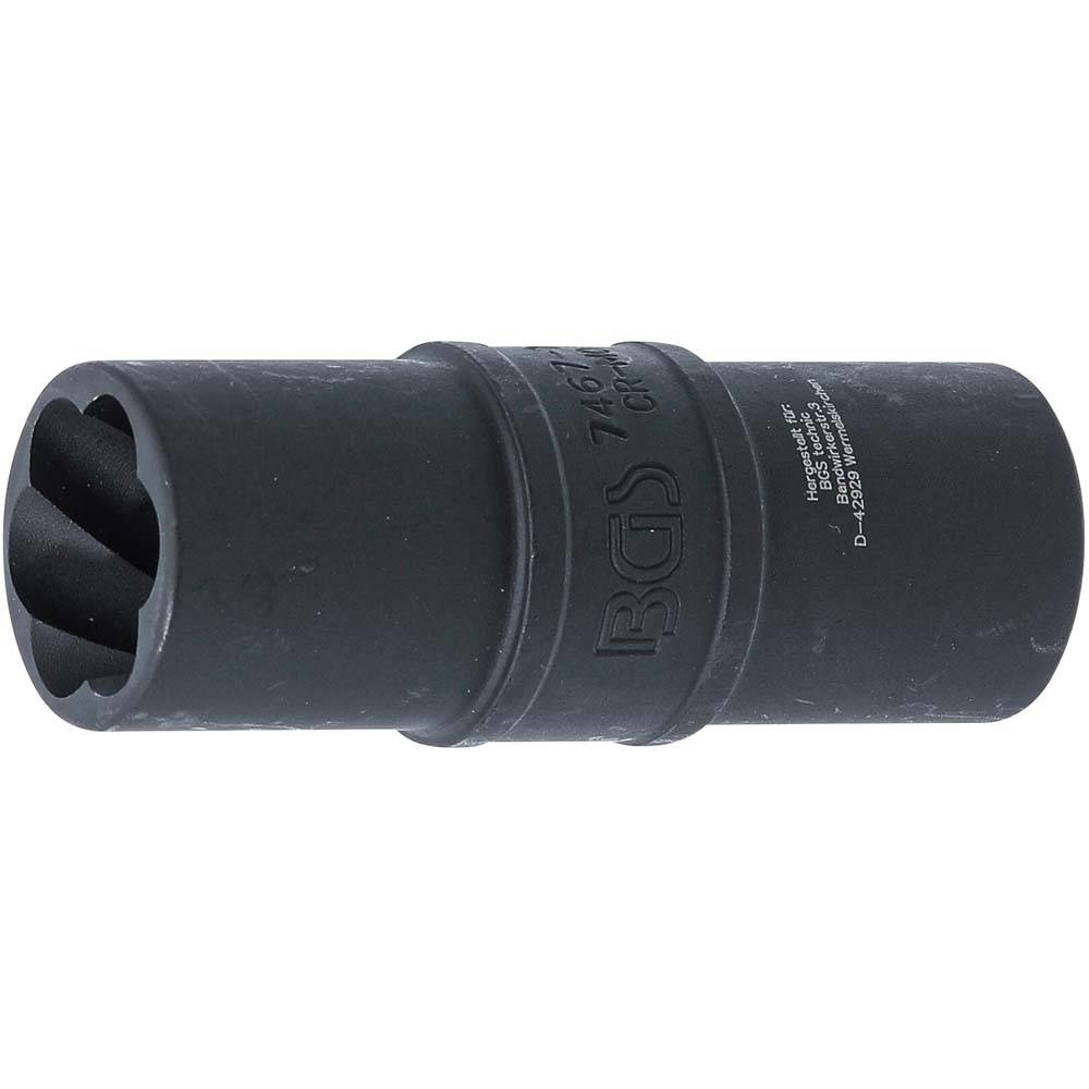 Schraubenausdreher - Kraft-Spezial-Wendeeinsatz - Abtriebsprofil 19 mm