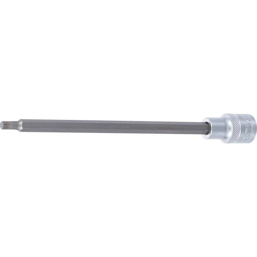 Bit-Einsatz - Antrieb Innenvierkant 12,5 mm (1/2") - Profil Innenvielzahn (für XZN) - Größe M6