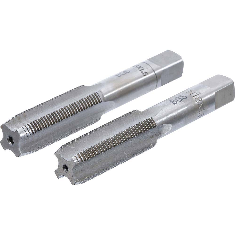 Gewindebohrer - Vor- und Fertigschneider - M18 x 1,5 mm - für Gewinde/Steigung M18 x 1,5