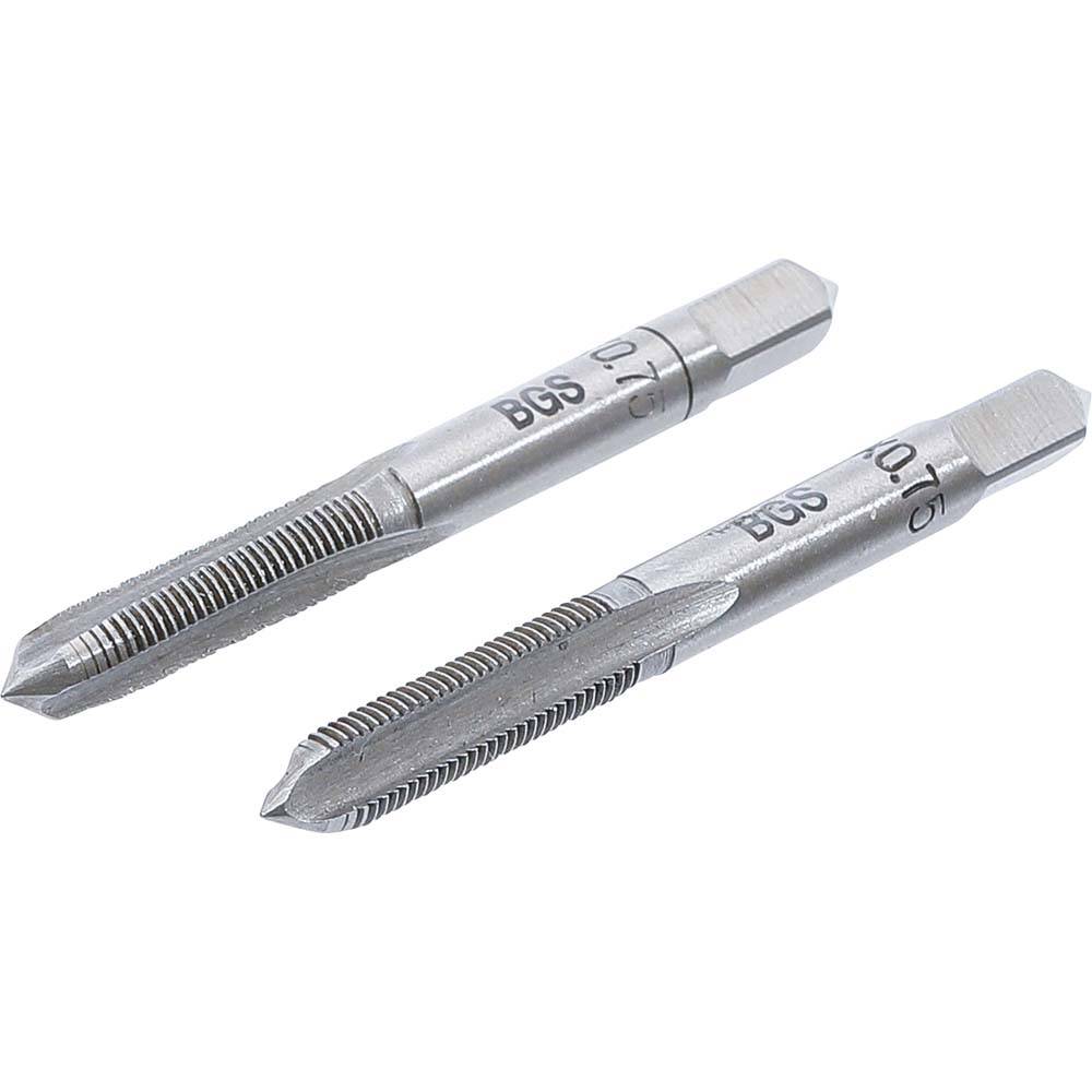 Gewindebohrer - Vor- und Fertigschneider - M6 x 0,75 mm - für Gewinde/Steigung M6 x 0,75