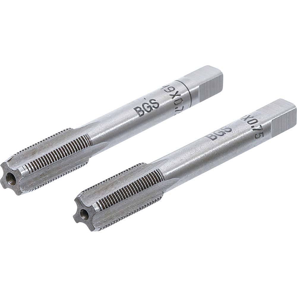 Gewindebohrer - Vor- und Fertigschneider - M9 x 0,75 mm - für Gewinde/Steigung M9 x 0,75
