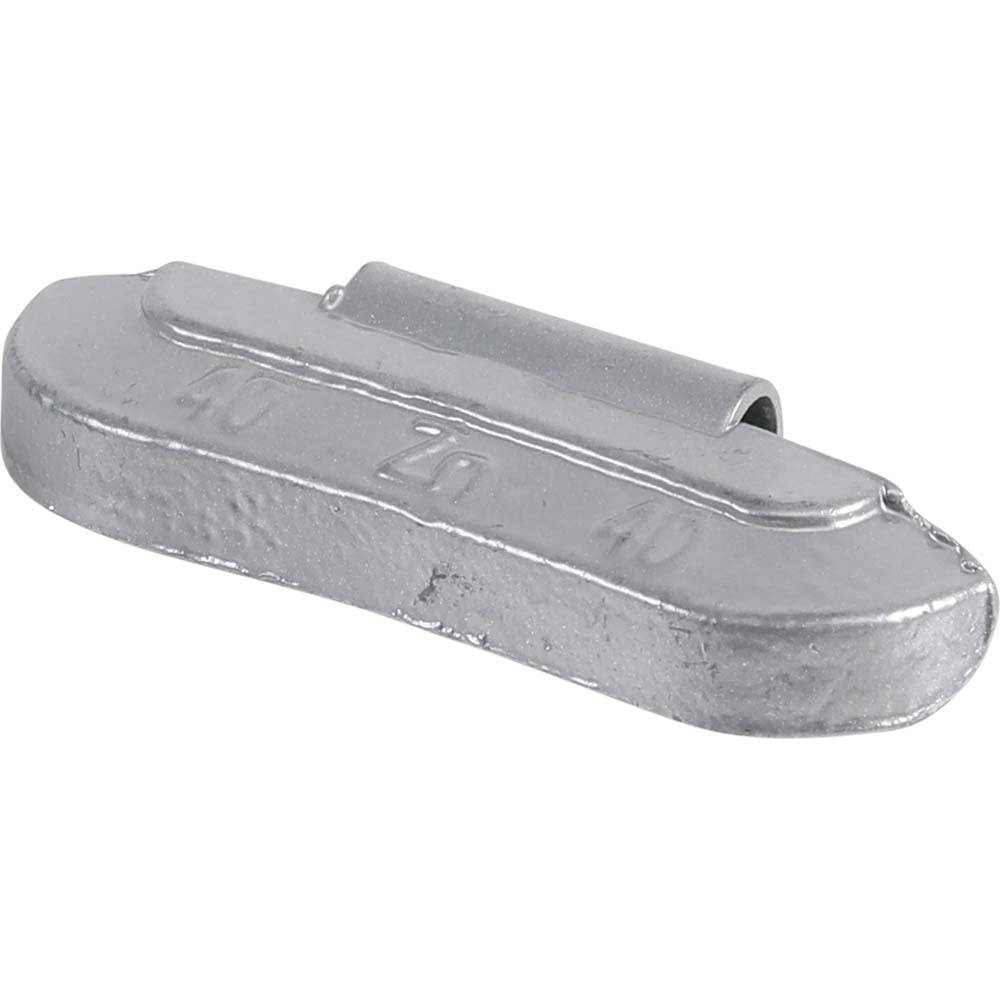 Auswuchtgewichte - für Stahlfelgen - Material Zink - Gewicht 40 g - Inhalt 50 Stk.