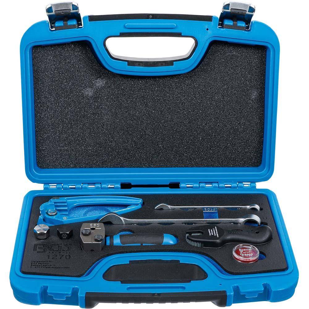 Bördel-, Biege- & Trenn-Werkzeug-Satz - Ø 4,75 mm (3/16") Bremsleitungen - Kupfer, Aluminium und Stahl