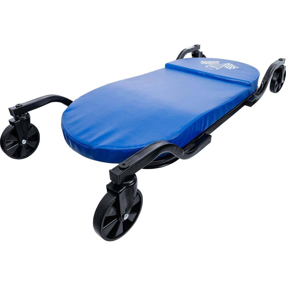 Werkstatt-Rollbrett - Maße 109x48,5x17 cm - extra flach - max. Belastbarkeit 180 kg