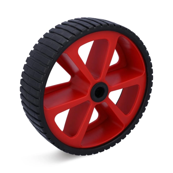 Thermoplastrad - mit Rollenlager - Felge rot - Rad-Ø 260 mm - Tragkraft 200 kg Thermoplastrad - mit Rollenlager - Felge rot - Rad-Ø 260 mm - Tragkraft 200 kg