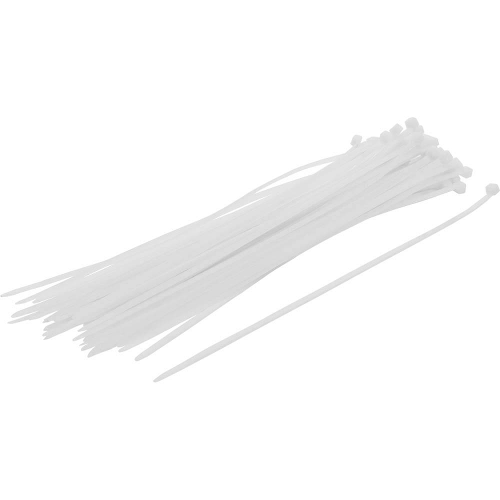 Kabelbinder-Sortiment - Farbe weiß - Maße (L x B) 300 x 4,8 - Inhalt 50-tlg.