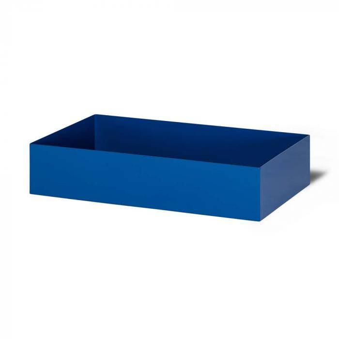Einschubwanne Typ RW-1 - passend für Stapelrahmen Typ RSG oder RSR - Farbe RAL 5010 enzianblau