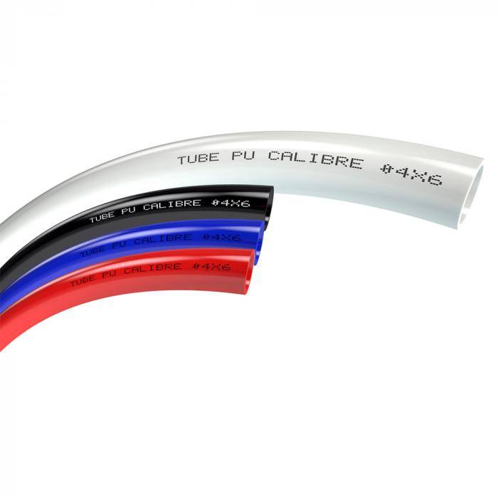 PU-Schlauch Tube PU calibré - Innen-Ø 6 mm - Außen-Ø 8 mm - Länge 25 m - Preis per Rolle