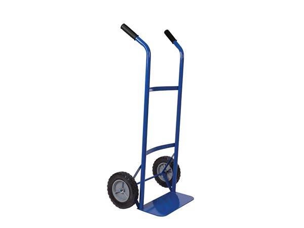 Toolland Sackkarre, ergonomisch geformte Handgriffe, Stahl, Blau, Tragkraft 80 kg