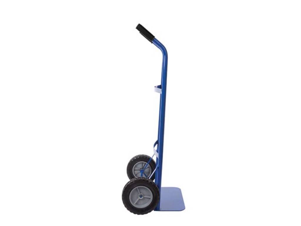Toolland Sackkarre, ergonomisch geformte Handgriffe, Stahl, Blau, Tragkraft 80 kg