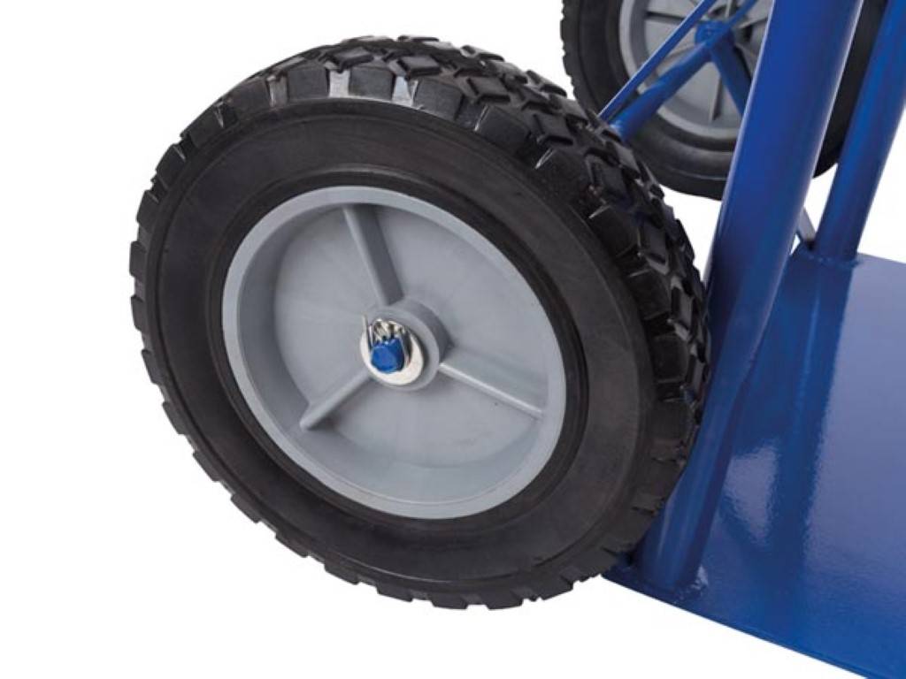 Toolland Sackkarre, ergonomisch geformte Handgriffe, Stahl, Blau, Tragkraft 80 kg