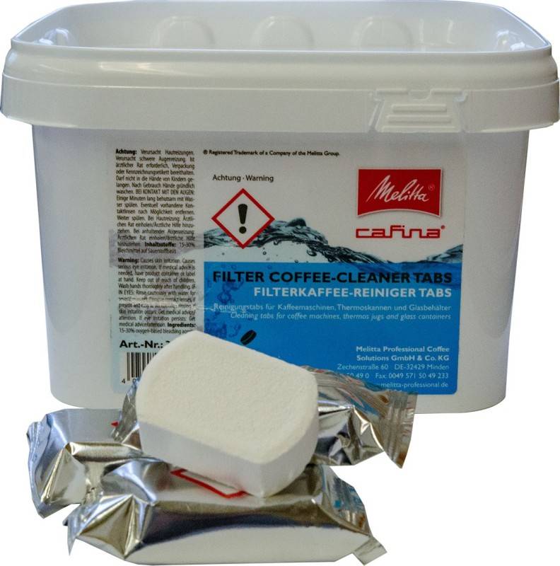 Melitta Prof. Coffee Filterkaffee-Reiniger Tabs 33350 (VE30)