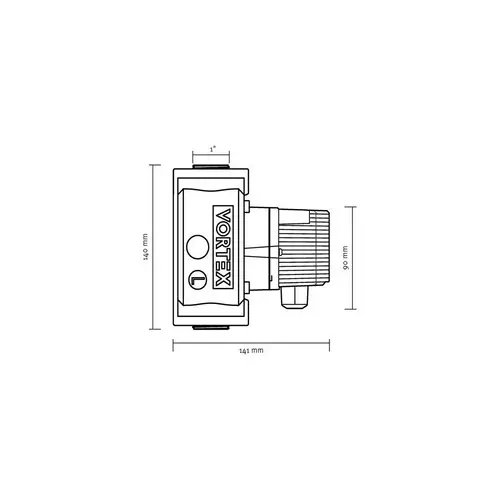 Vortex Brauchwasserpumpe BWO 200 BLUEONE ohne Regelmodul Vortex Brauchwasserpumpe BWO 200 BLUEONE ohne Regelmodul