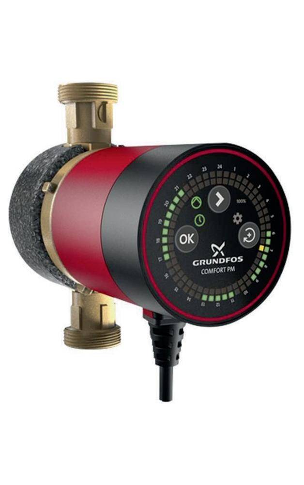 Grundfos Grundf Zirkulationspumpe COMFORT 230 V, G 1Zoll, 140mm UP